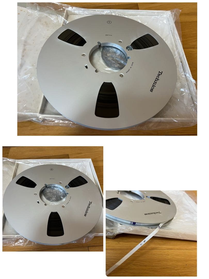 Technics テクニクス　10号　オープンリールテープ　6個セット