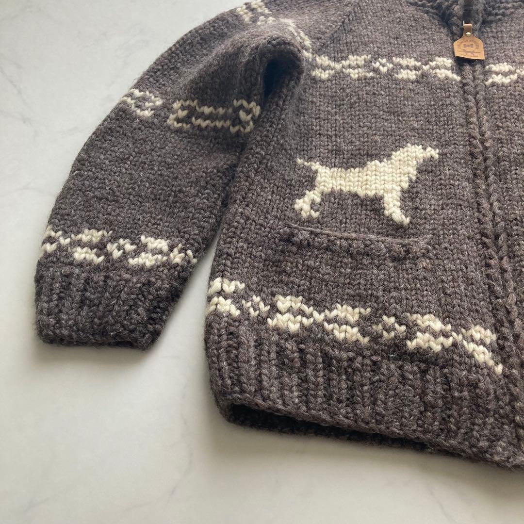 ラブラドールレトリバー×カナディアンセーター カウチンセーター