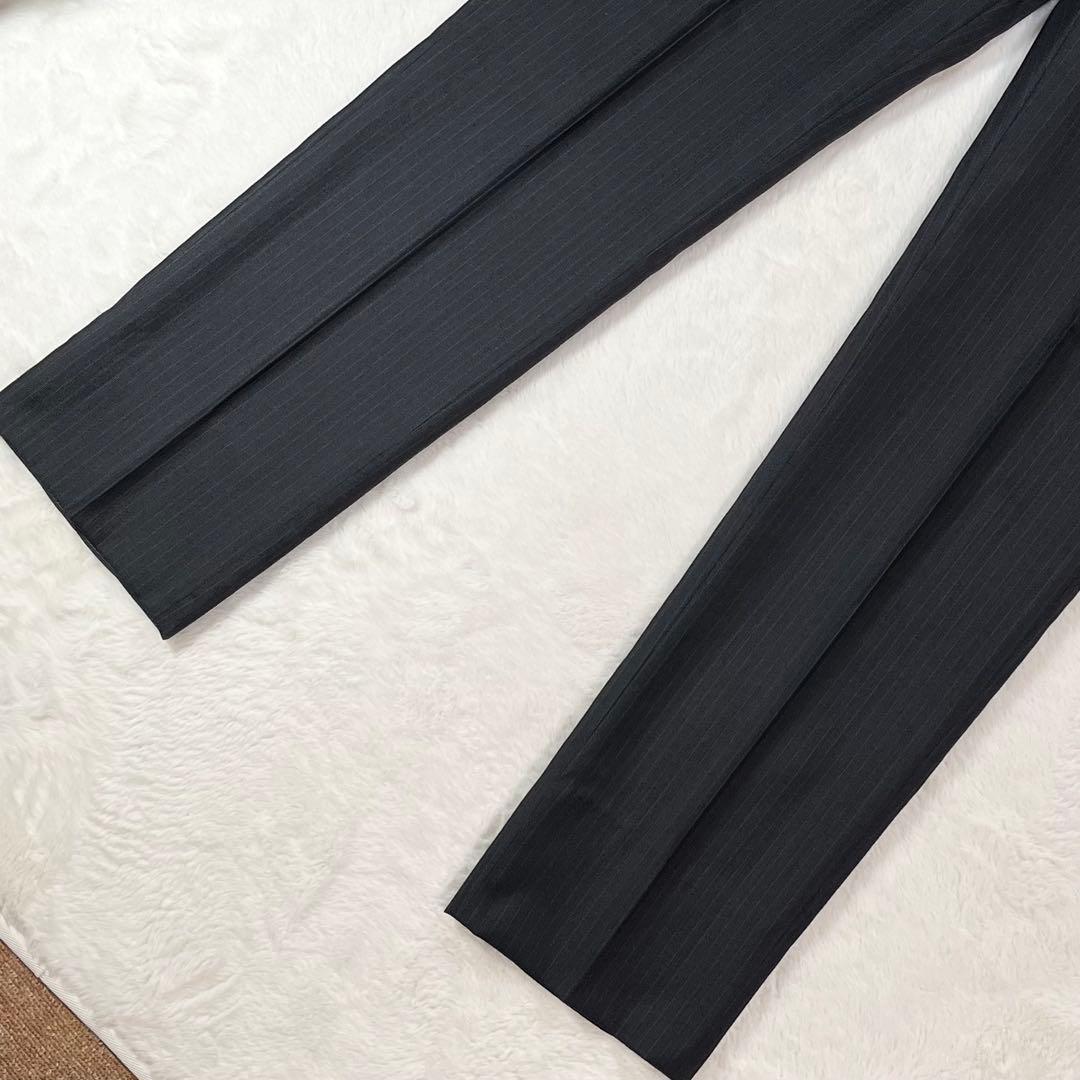 【極美品】TAKEO KIKUCHI 3ピース セットアップスーツ 紺 サイズ3