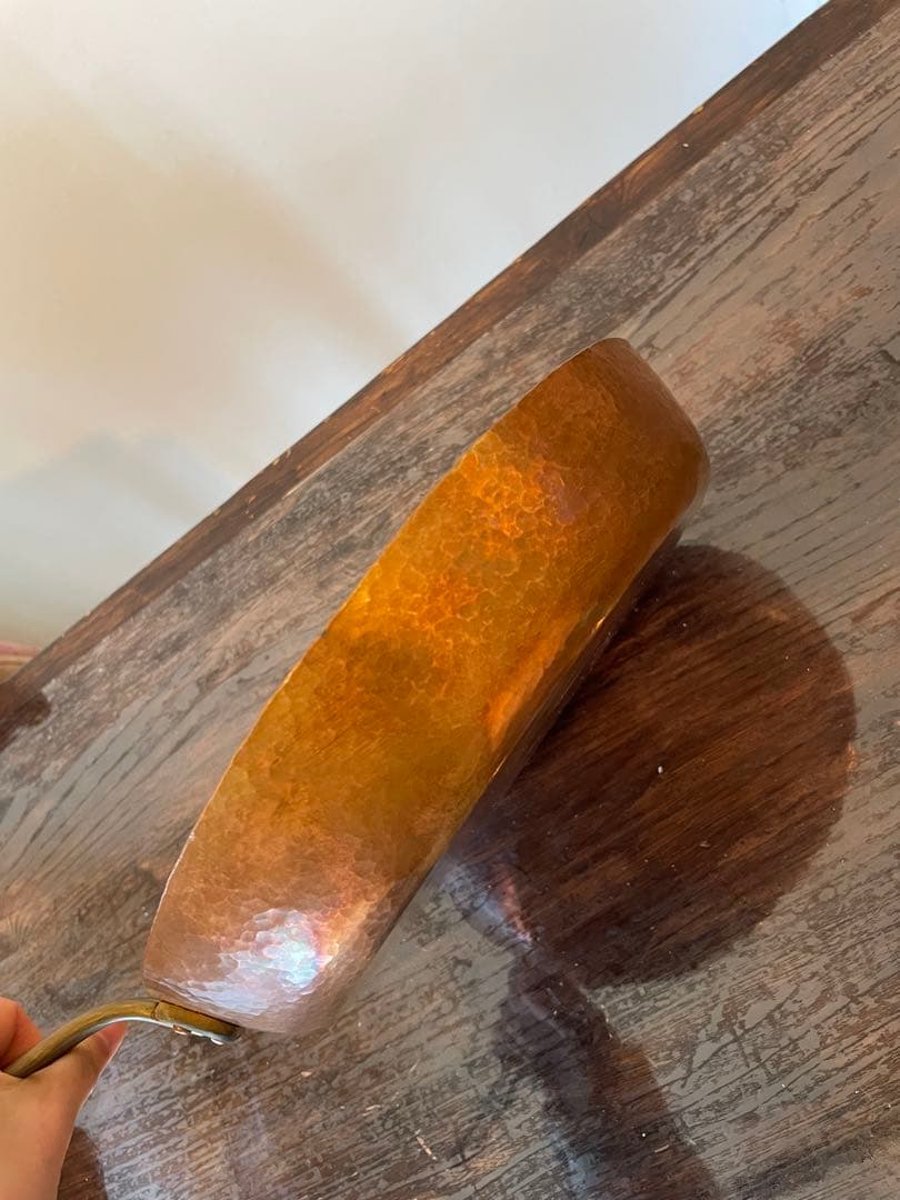 水野正美　銅鍋　フライパン　27cm