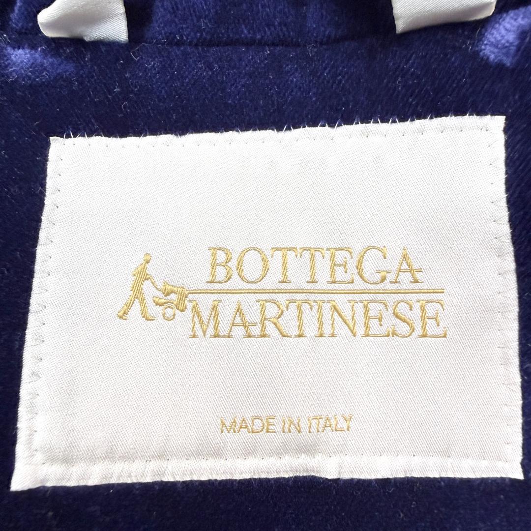 【美品】BOTTEGA MARTINESE イタリア製 チェスターコート ベロア