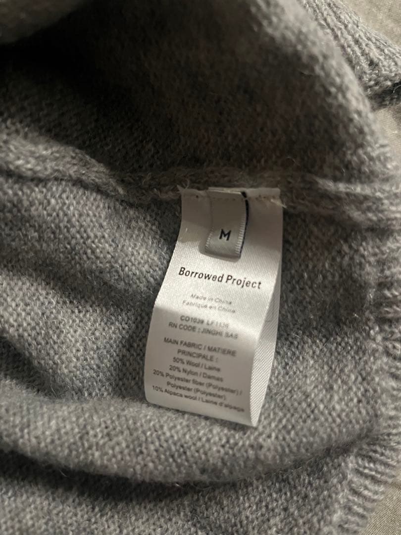 Borrowd Project ニットポロ Our Legacy風