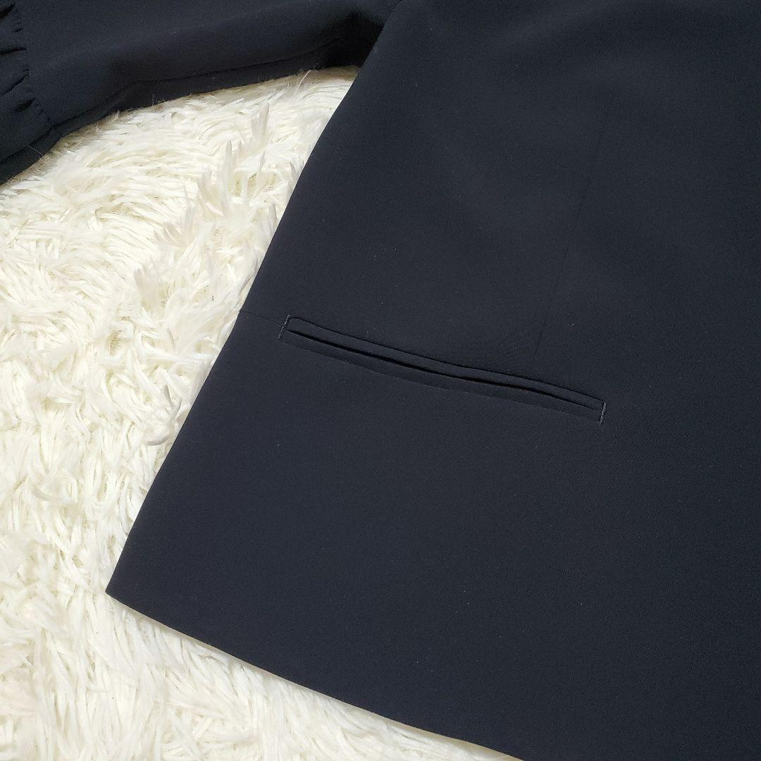 ■組曲/コンフォータブルドレープ フレアスリーブジャケット極美品 雑誌掲載