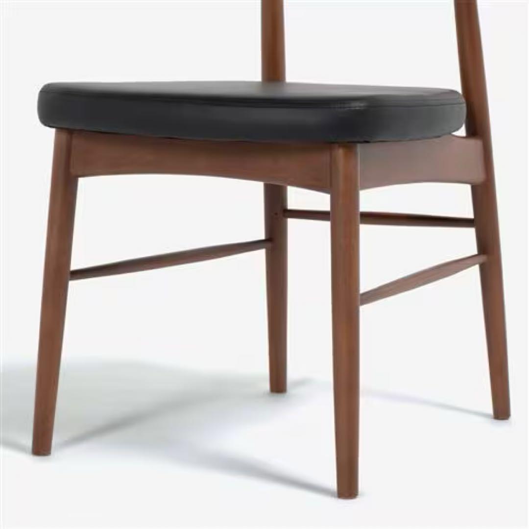 【2脚セット】ダイニングチェア ユノ3A ウォールナット