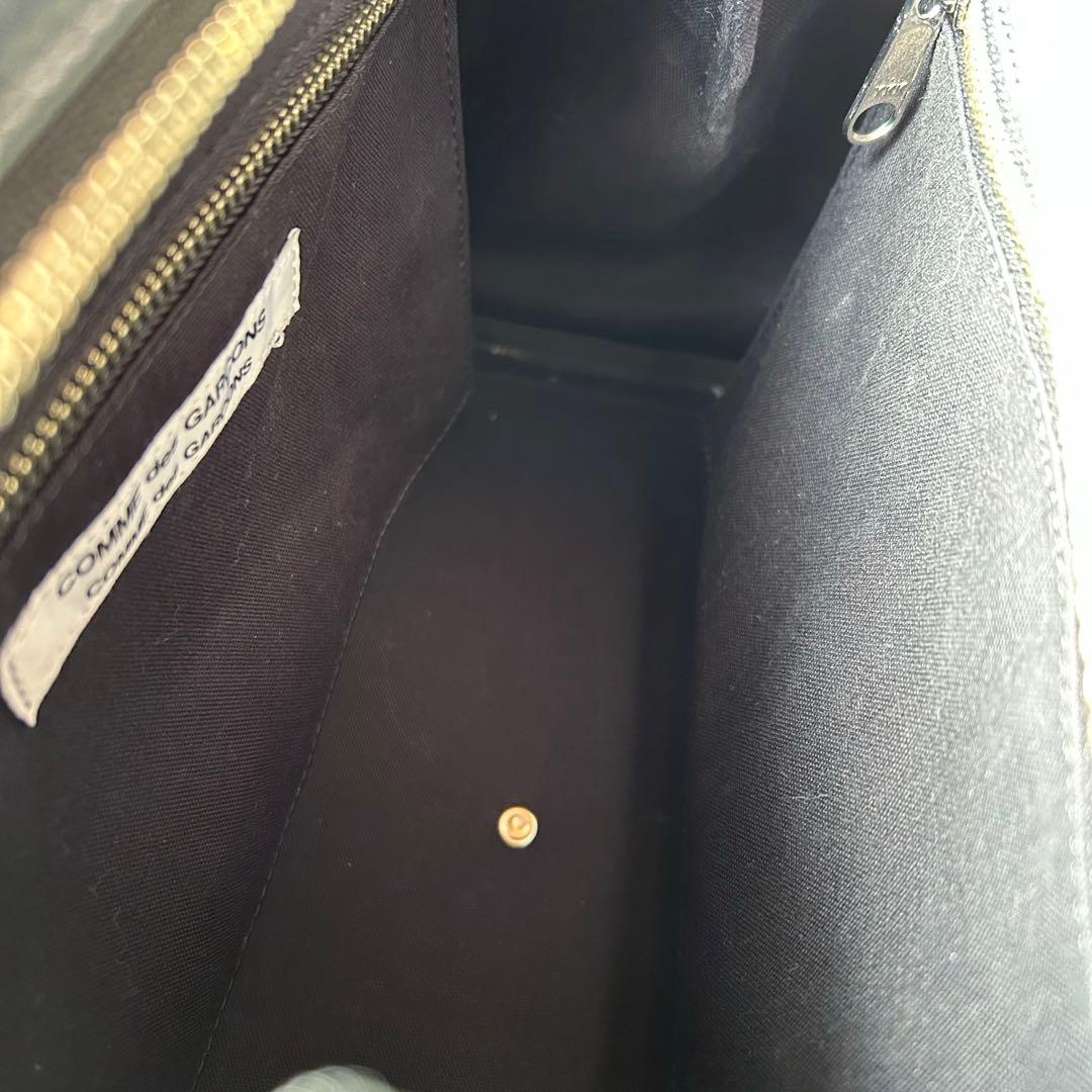 【専用ページ】未使用　COMME des GARSONS レザーバッグ　ブラック