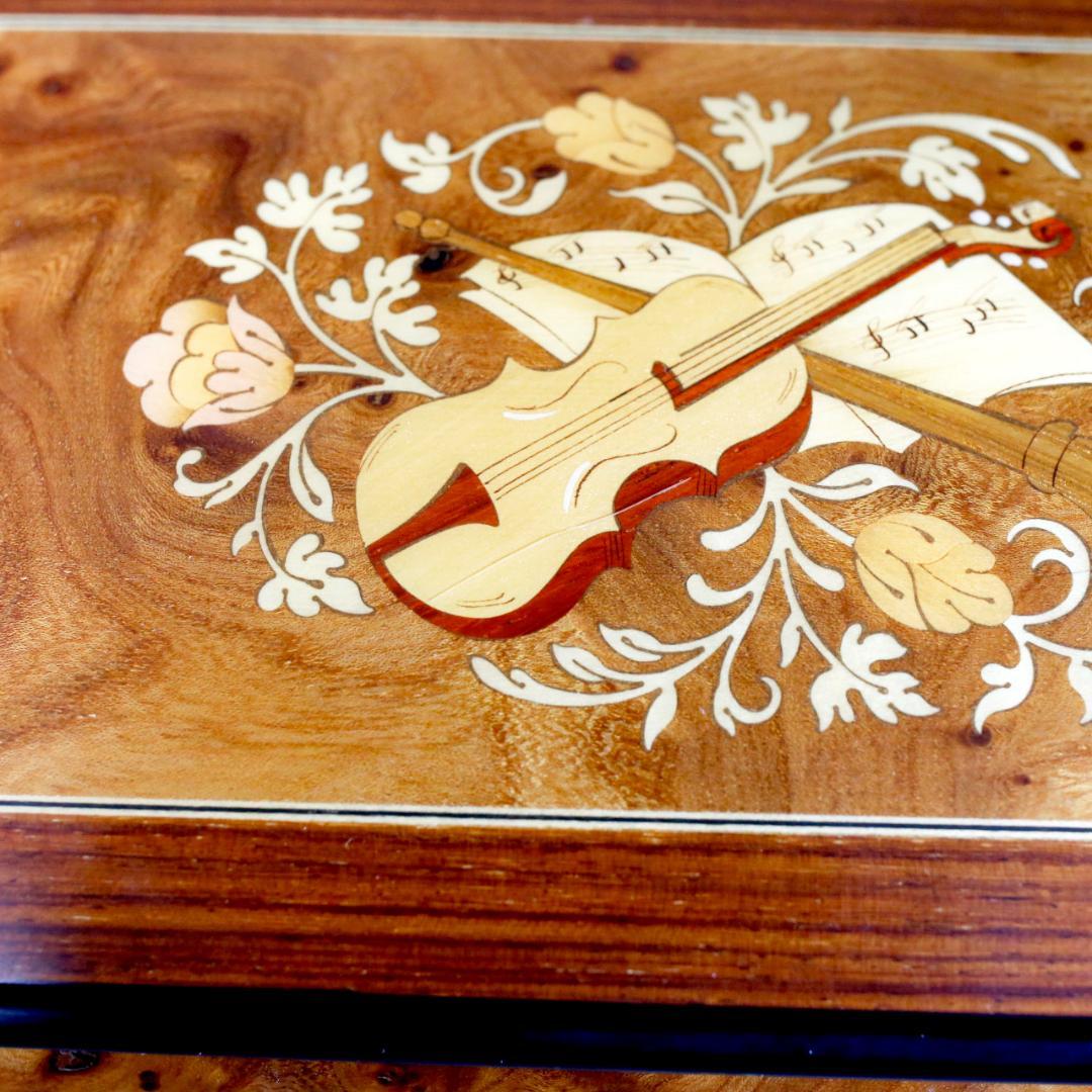 リュージュ 高級オルゴール ７２弁 チャイコフスキー ３曲