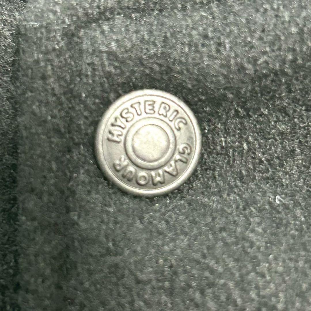 タ*シ様 HYSTERIC GLAMOUR スタジャン L ヒスガール ロゴ 刺