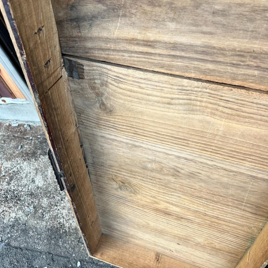 【旧家より】　桐箪笥　年代物　使用感・痛み・金具破損あり　【たのメル便♪】