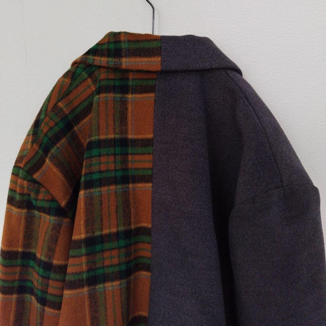 ヘリンドットサイ バイカラー アシンメトリー ジャケット※新品※