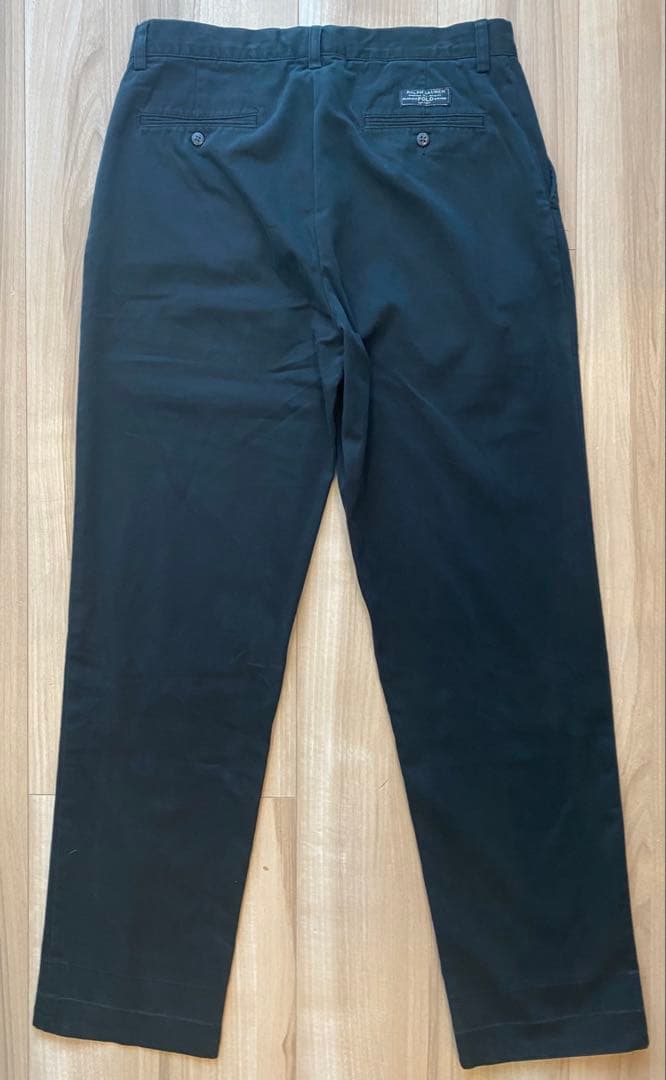 90s　ポロチノ　ブラック　ノータック　プロスペクト　W33　ラルフローレン