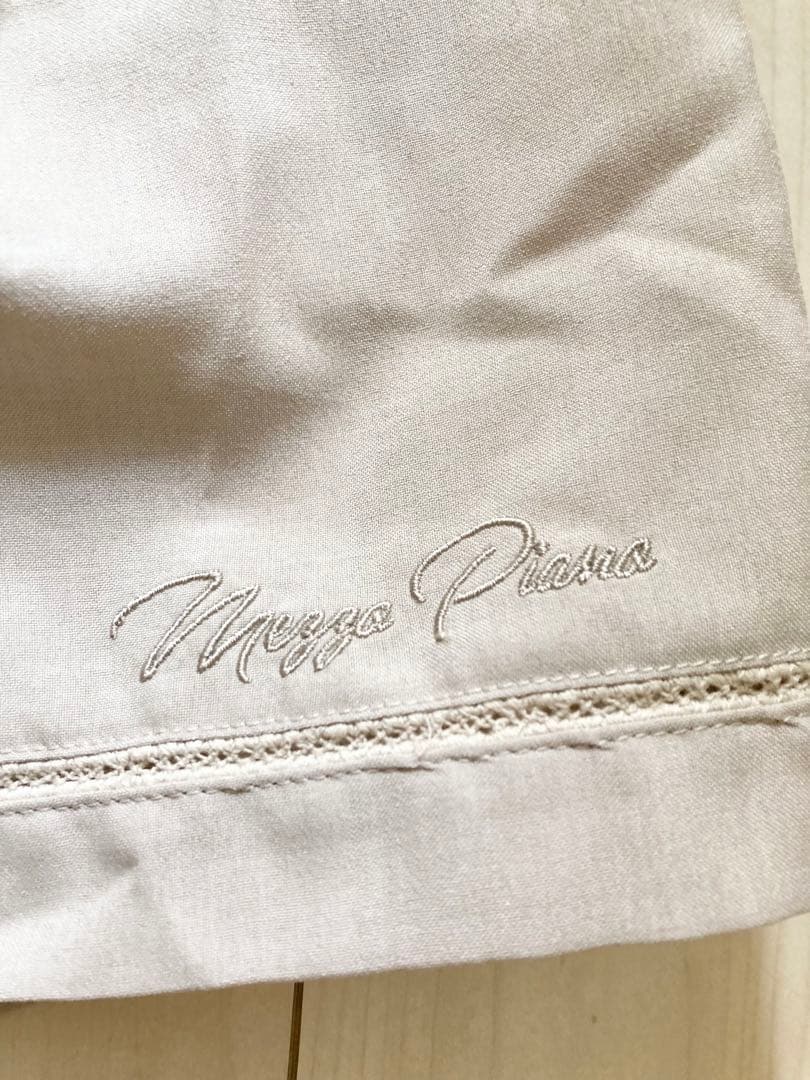 未使用　メゾピアノ　セットアップ　160cm セーラー半袖シャツ ショートパンツ