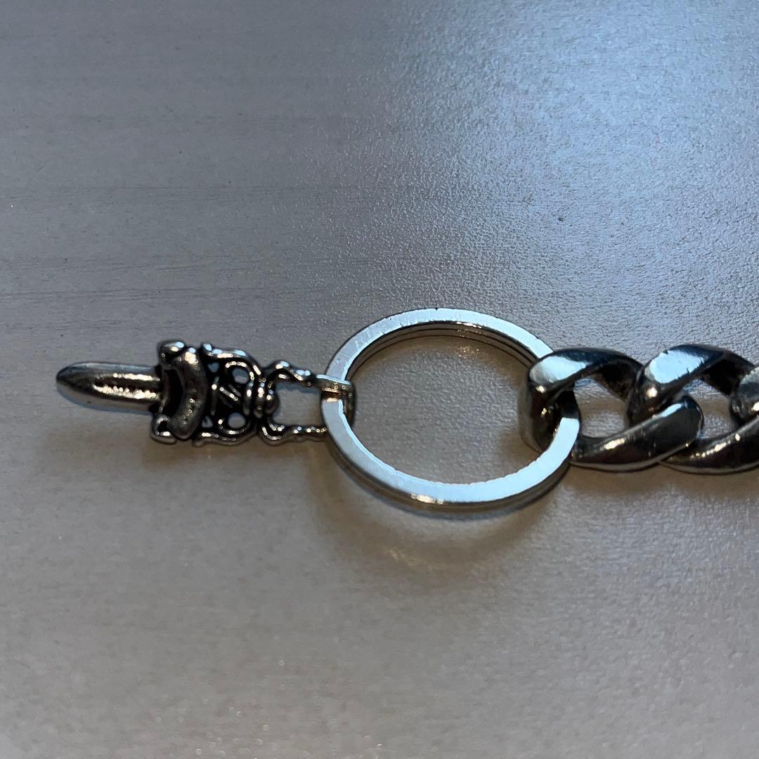 クロムハーツ クラシック キーチェーン ショート ダガー