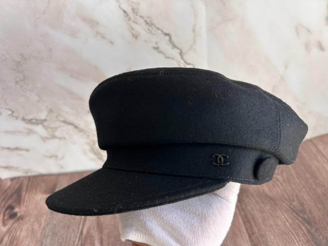 CHANEL シャネル ココマーク　キャスケット　M