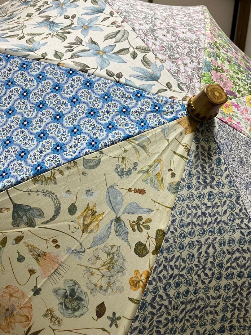 【未使用】リバティ 折り畳み傘　晴雨兼用
