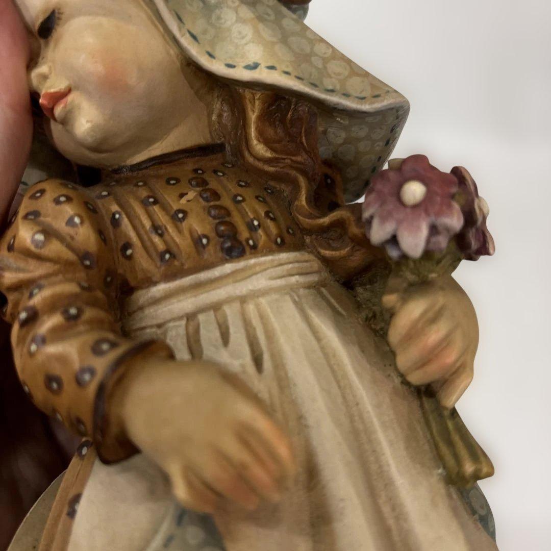 木製　置物　ANRI 4/400 Sarah Kay