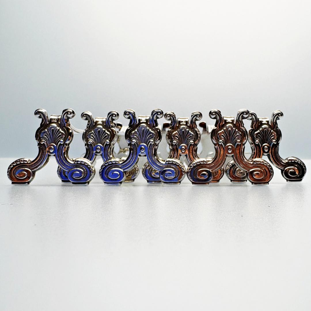 クリストフル ヴァンドーム アルカンシア ナイフレスト 6本セット 箸置き 仏製