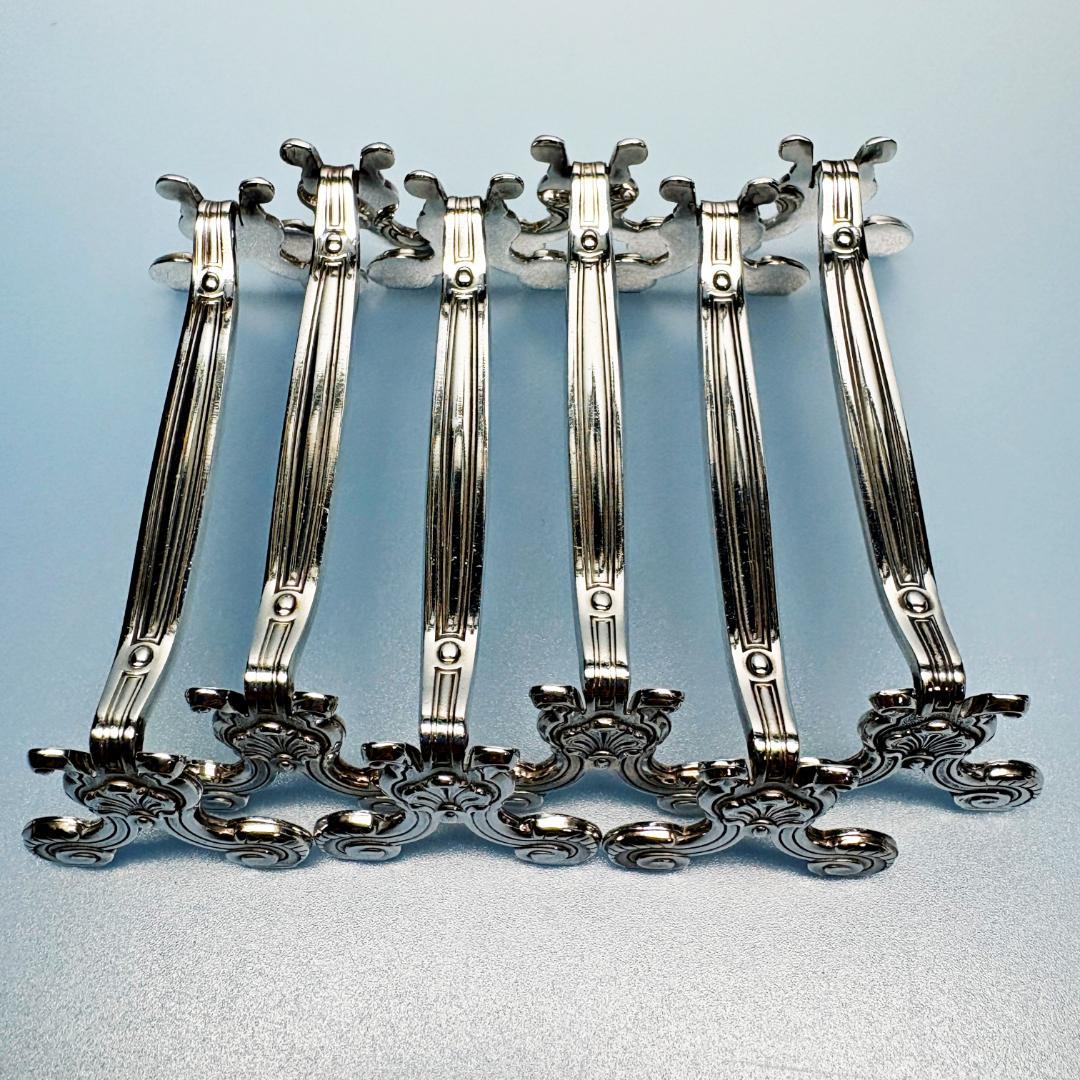 クリストフル ヴァンドーム アルカンシア ナイフレスト 6本セット 箸置き 仏製