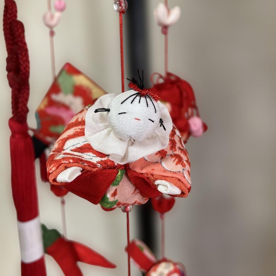 621 Teddy　吊るし雛　吊るし飾り ハンドメイド