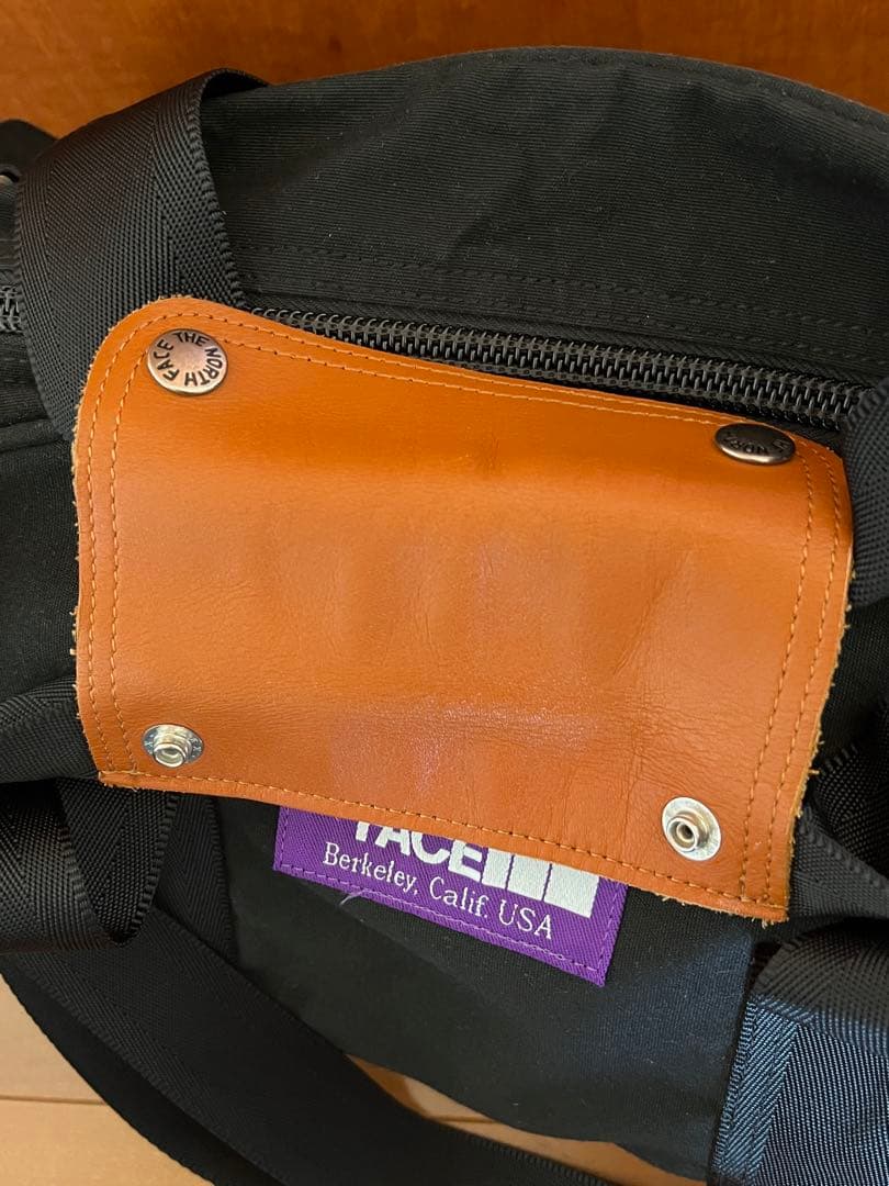 【美品】ノースフェイス パープルレーベル 3way ダッフルバッグ リュック 黒