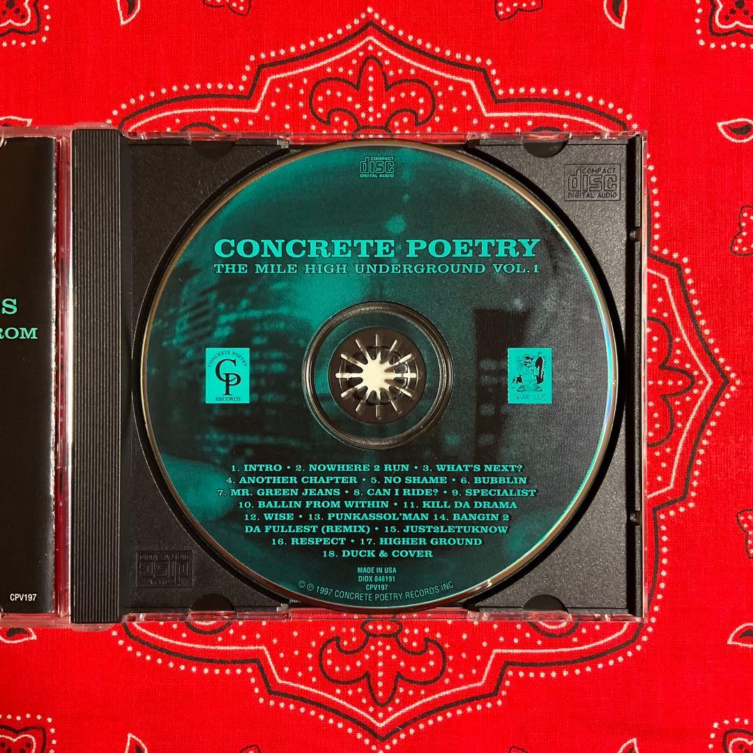 洋楽 Concrete Poetry / The Mile High Undergro