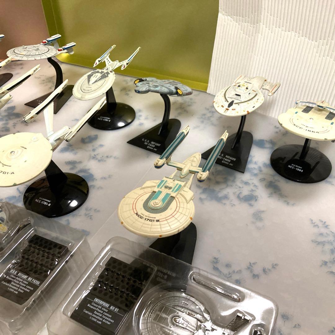Star Trek スタートレック新旧歴代エンタープライズ、主役艦15艦セット