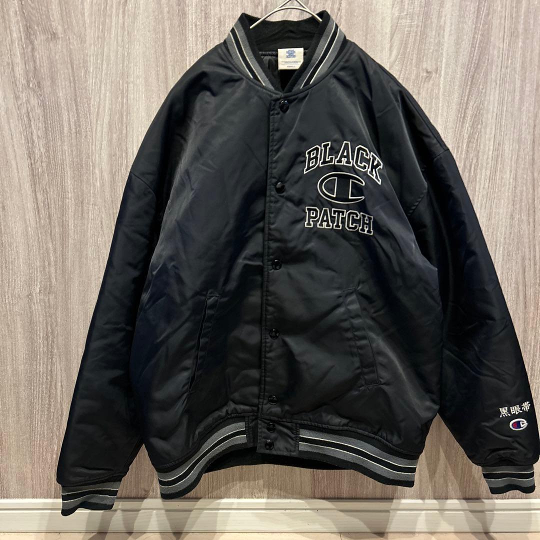 なななな！BLACK EYE PATCH×CHAMPIONコラボスタジャン