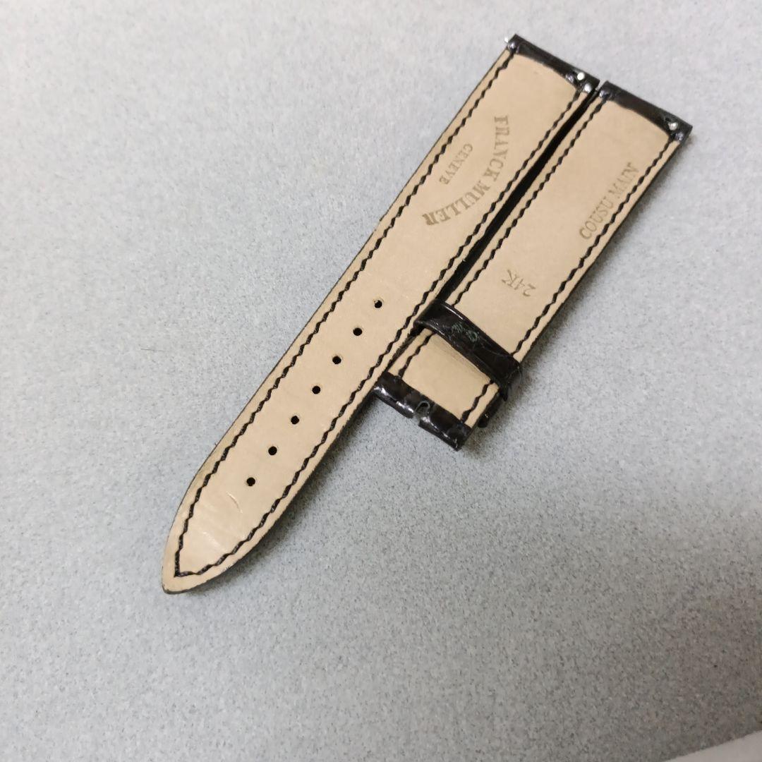 まき　フランクミュラー 腕時計 ベルトトノーカーベックス5850サイズ