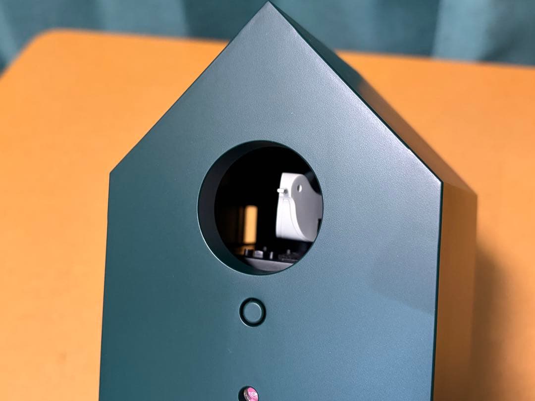 無印良品 鳩時計 小 ダークグリーン