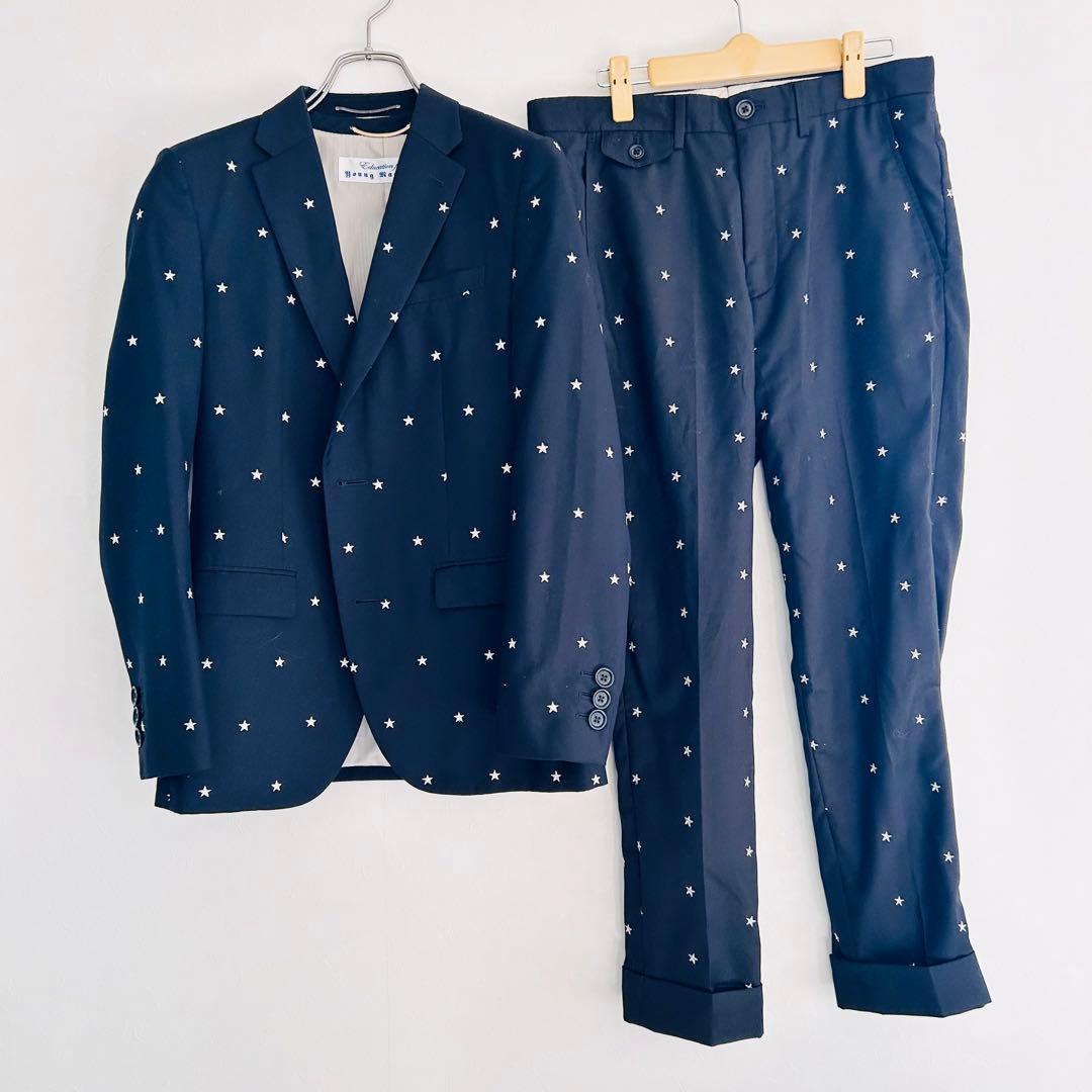 【美品】エデュケーション フロム ヤングマシーンズ　セットアップスーツ　3ピース