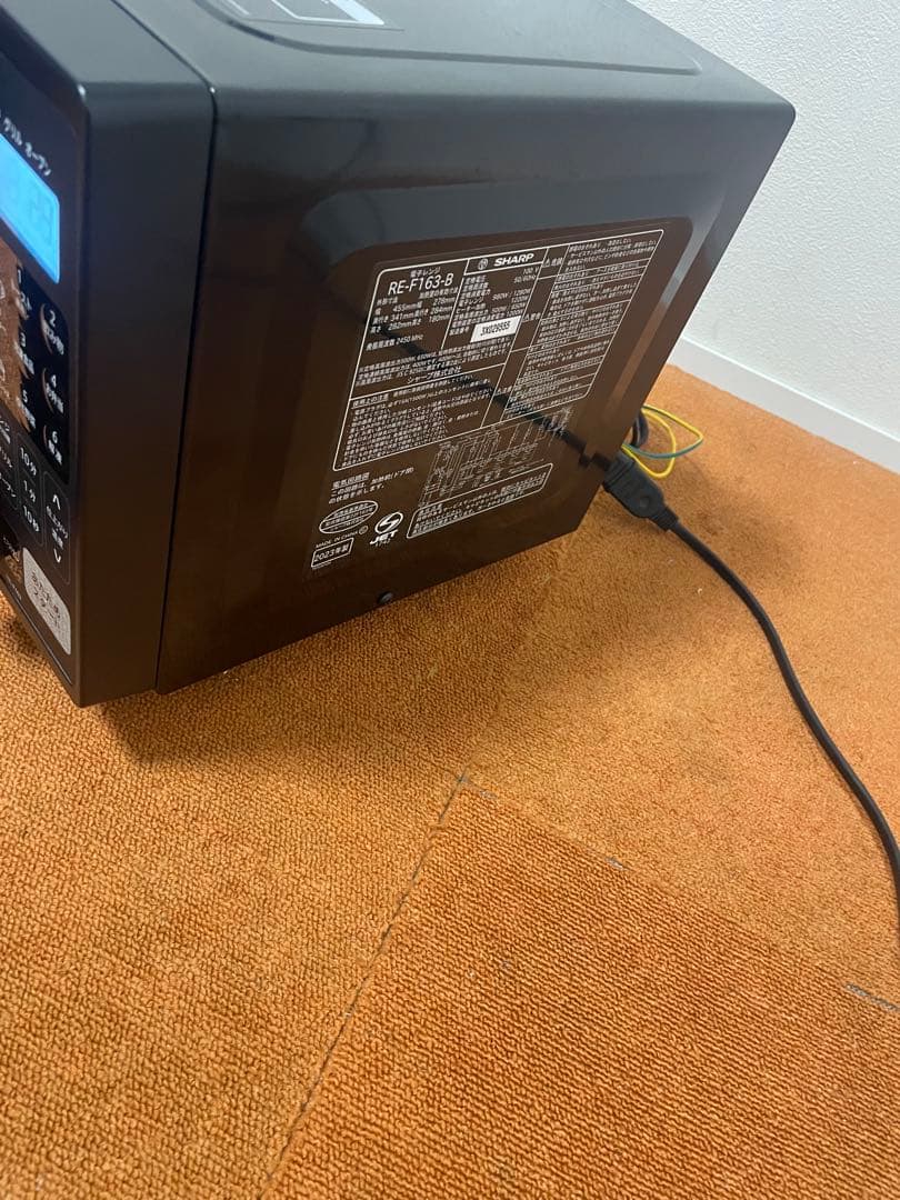 未使用近いSHARP 2023年製 オーブンレンジ 電子レンジ