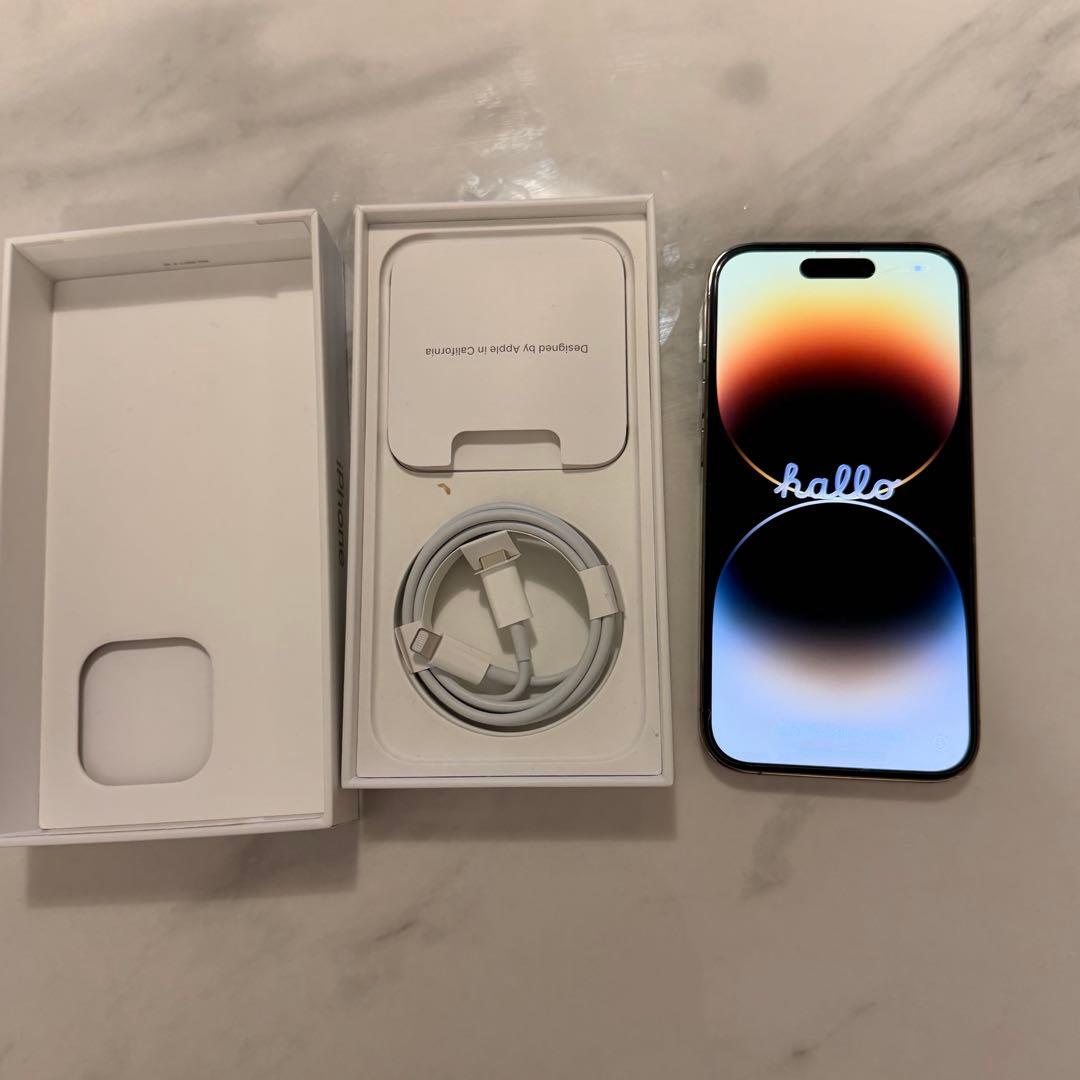 iPhone 14 pro ゴールド 128gb