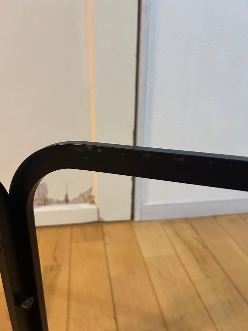 ☆レトロポップ☆モダン　80‘s ガラス　センターテーブル　コーヒーテーブル