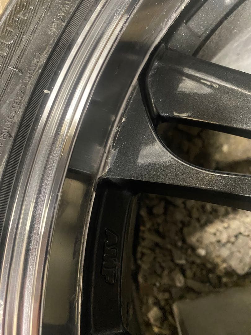 ① ken.kenレオニス　19、20ガンメタホイール　バリ山＋新品タイヤ