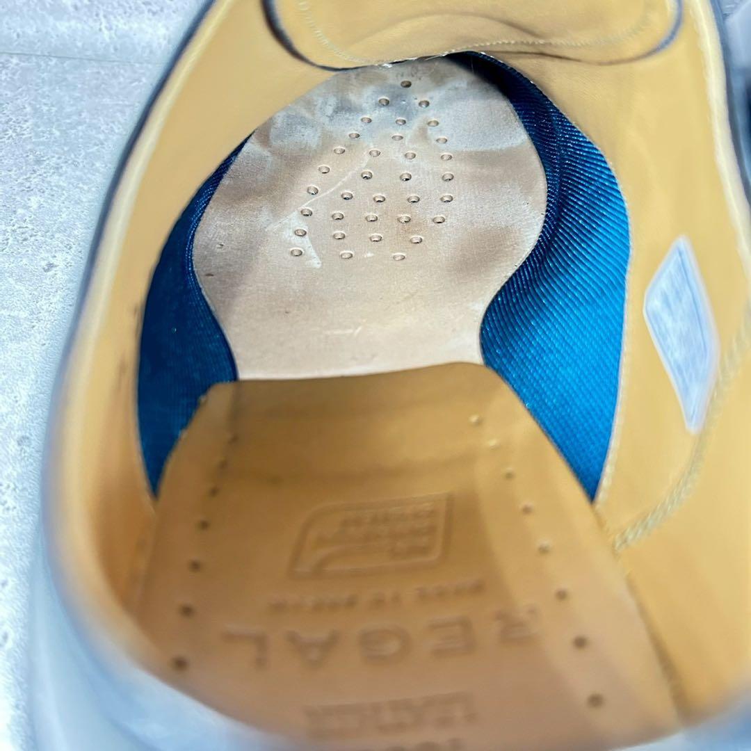 年末限定価格【箱付 美品】REGAL ストレートチップ 41EL レザー 革靴