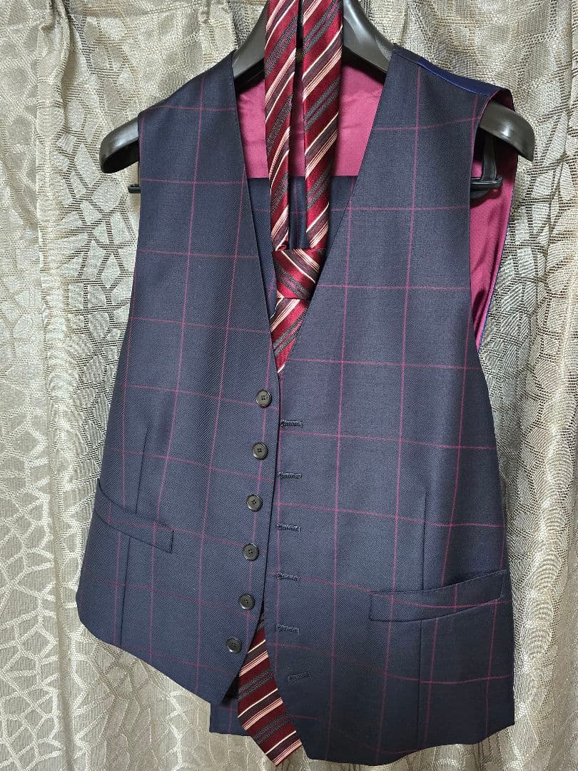 極✨美品✨ポールスミス 格子柄 スリーピースセットアップスーツ