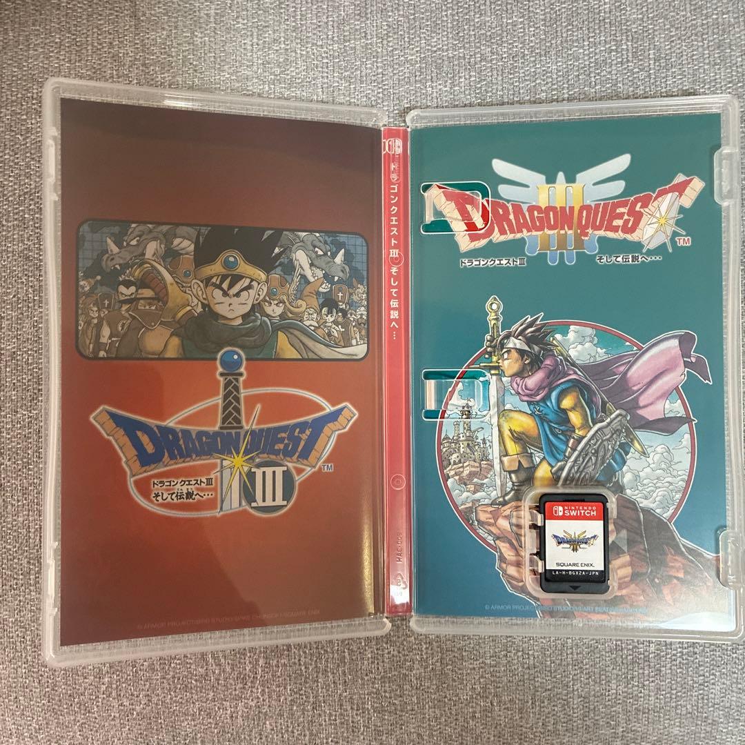 超美品　switch版　ドラクエ1&2 3とブック型収納ボックスとビンズロトの盾