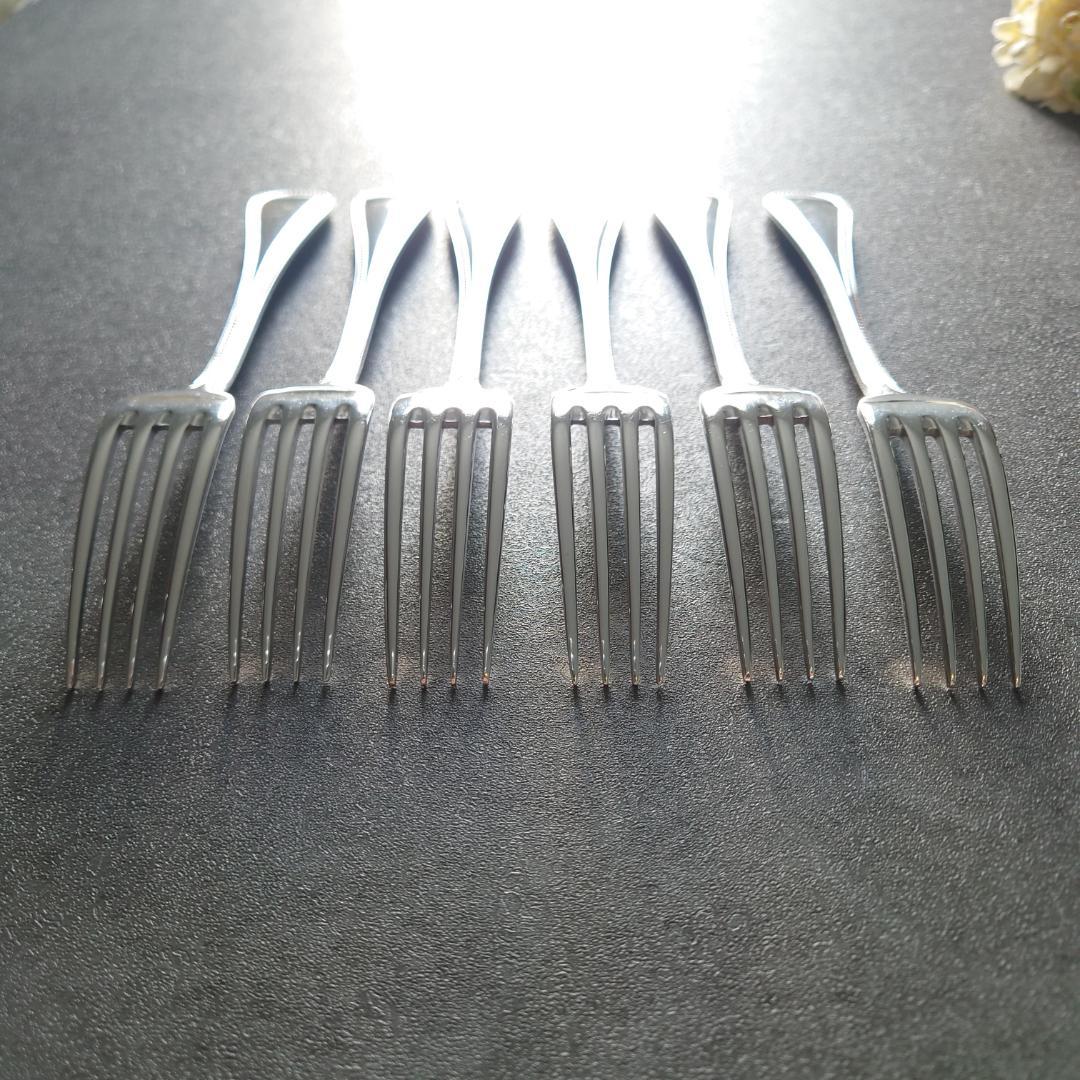美品 クリストフル パール デザートフォーク 6点