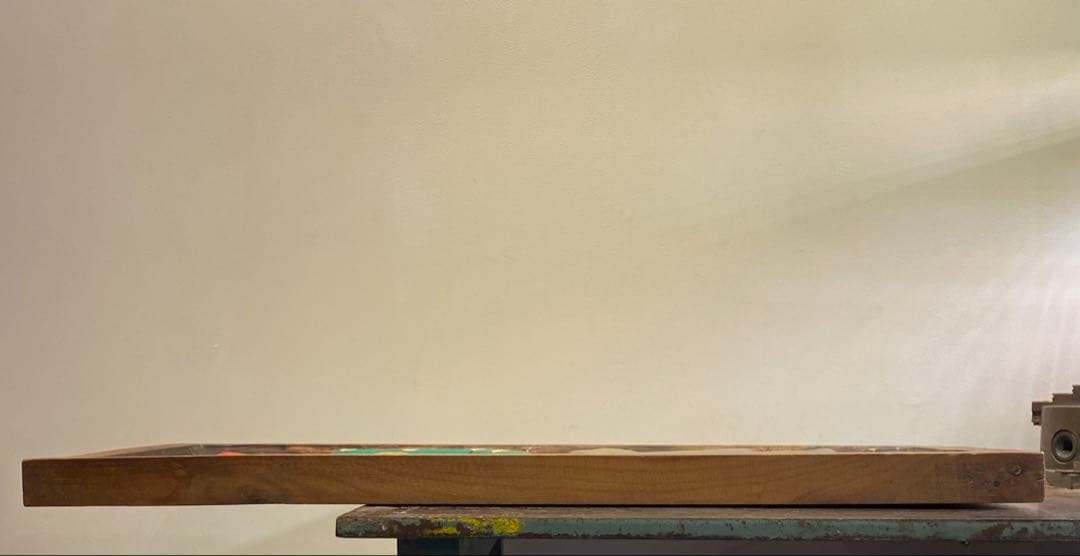 木彫りピエロ 壁掛け 道化師 スペイン