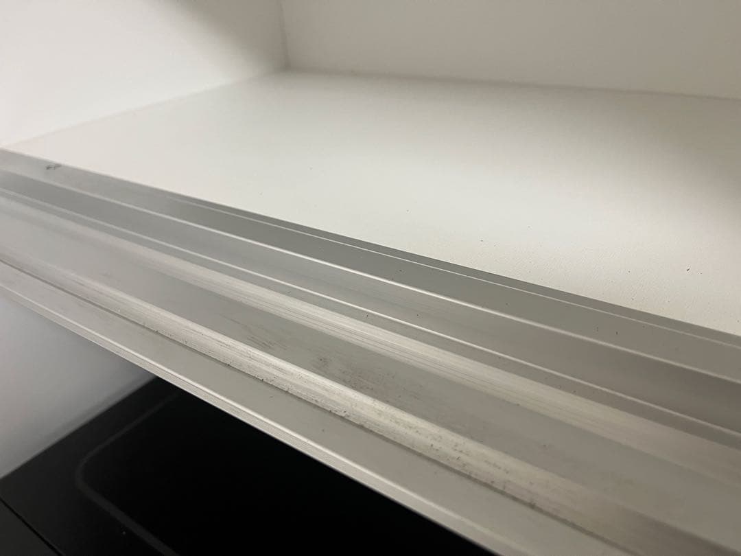 ニトリ　キッチンボード　120cm幅　レジューム　ホワイト　白　食器棚　カウンタ