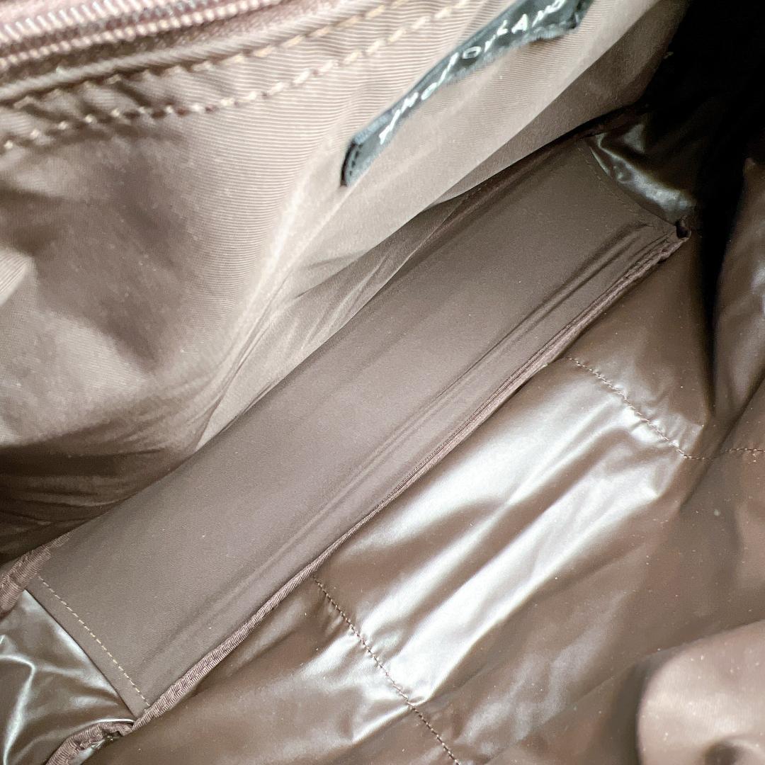 TOMORROWLAND ナイロン レザー ショルダーバッグ A4可　f399