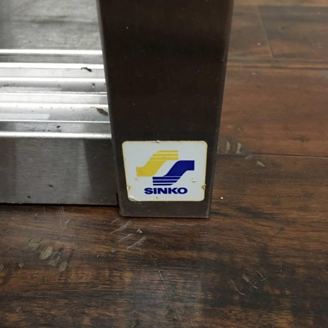 SINKO シンコー ステンレス 天吊り 戸棚 W75×D30×H90cm 棚