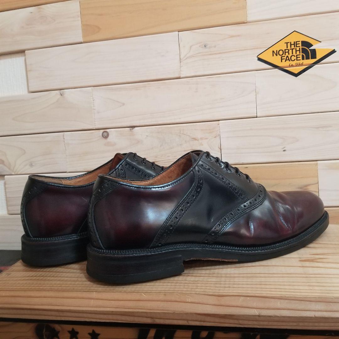 美品　Johnston ＆ Murphy　サドルシューズ　28.0 イタリア製