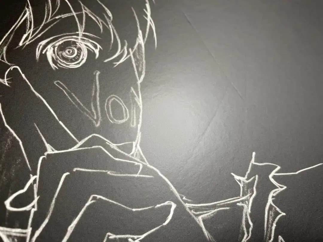 残響のテロル オリジナル サウンドトラック 描き下ろしLPジャケット 2点セット