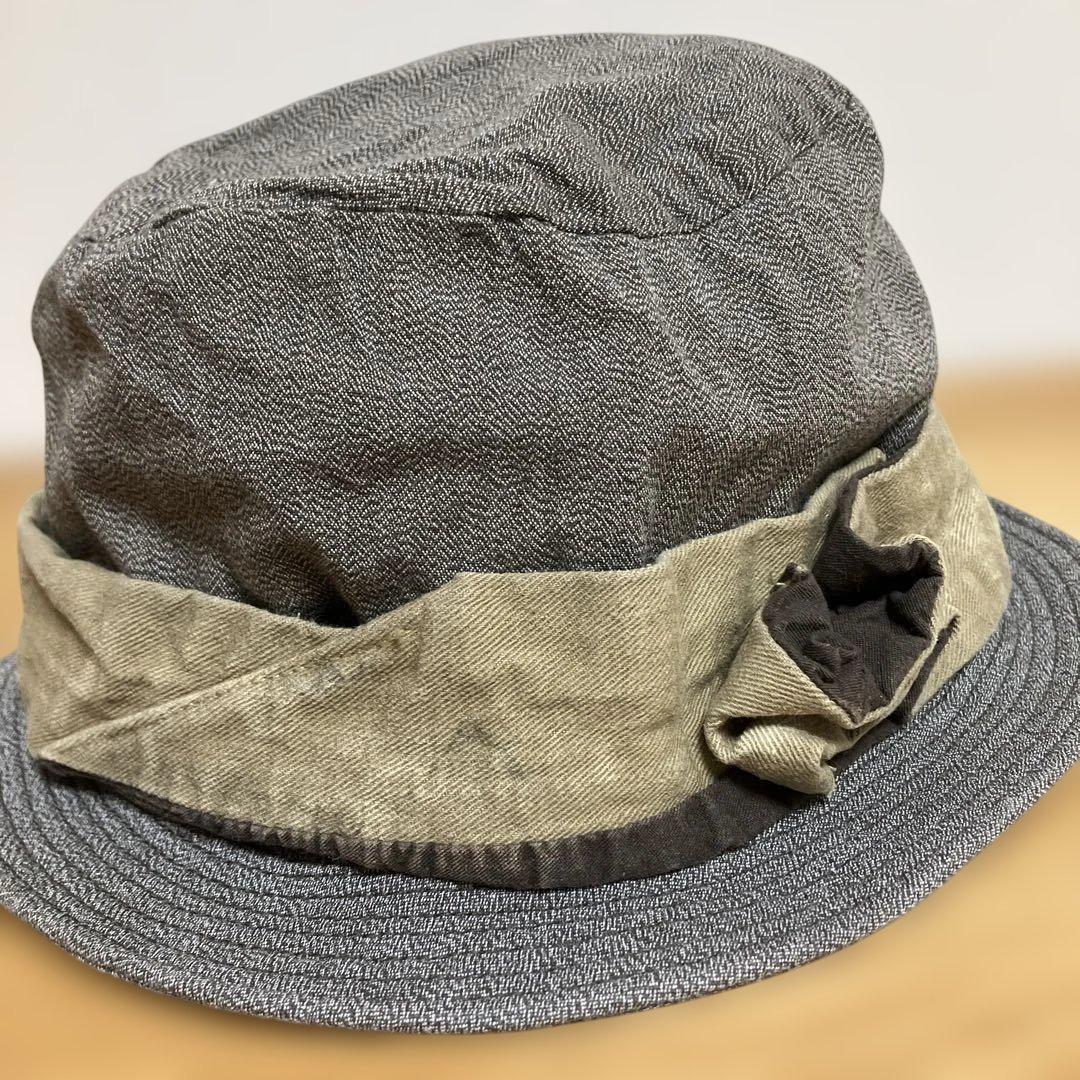 【KAPITAL】ヴィンテージ加工　ハット　size1