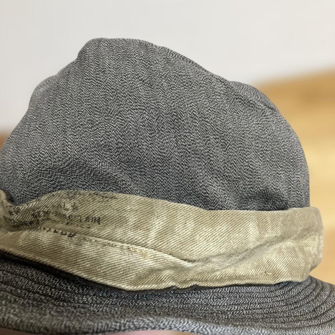 【KAPITAL】ヴィンテージ加工　ハット　size1