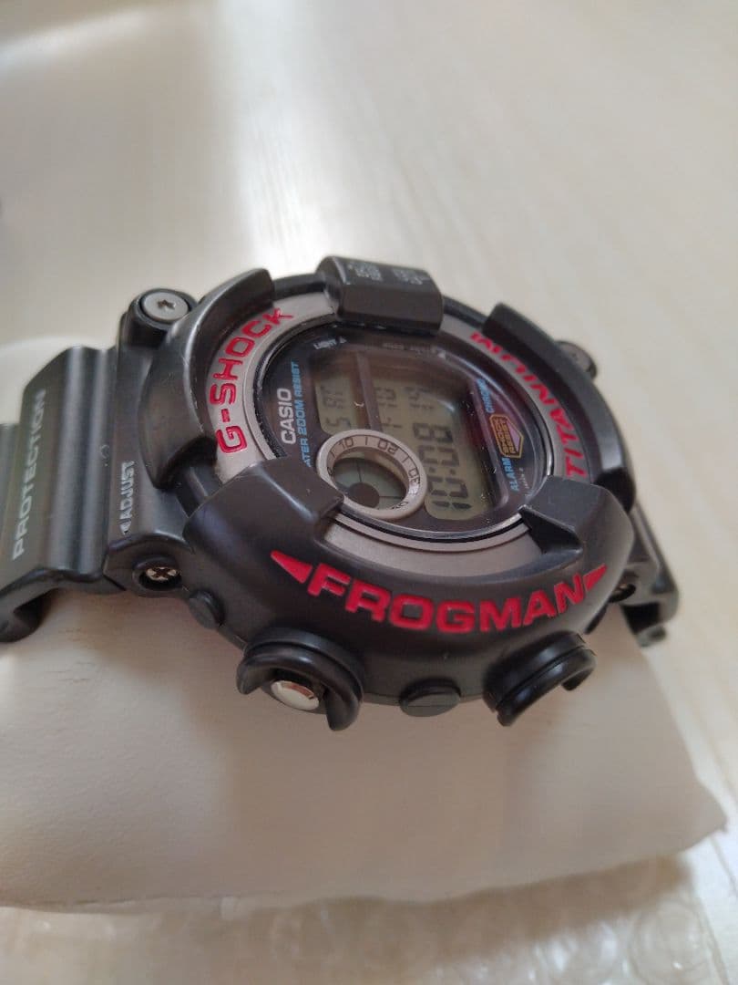 （67）【良品】G-SHOCK フロッグマン dw-8200 　ブラック