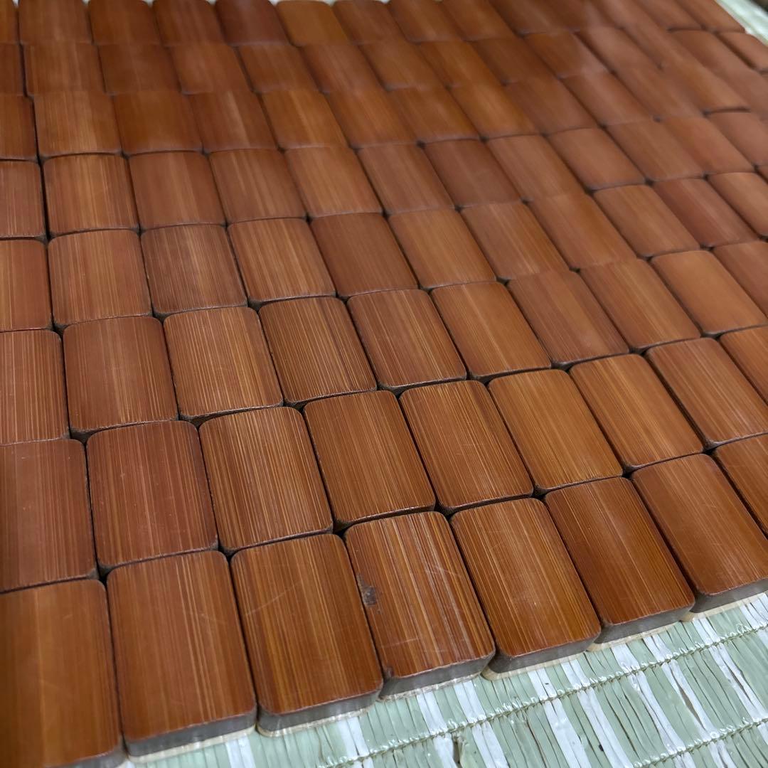 麻雀牌　天然素材　時代骨牌　竹背牌　昭和　レトロ　希少　レア　索子　タケノコ