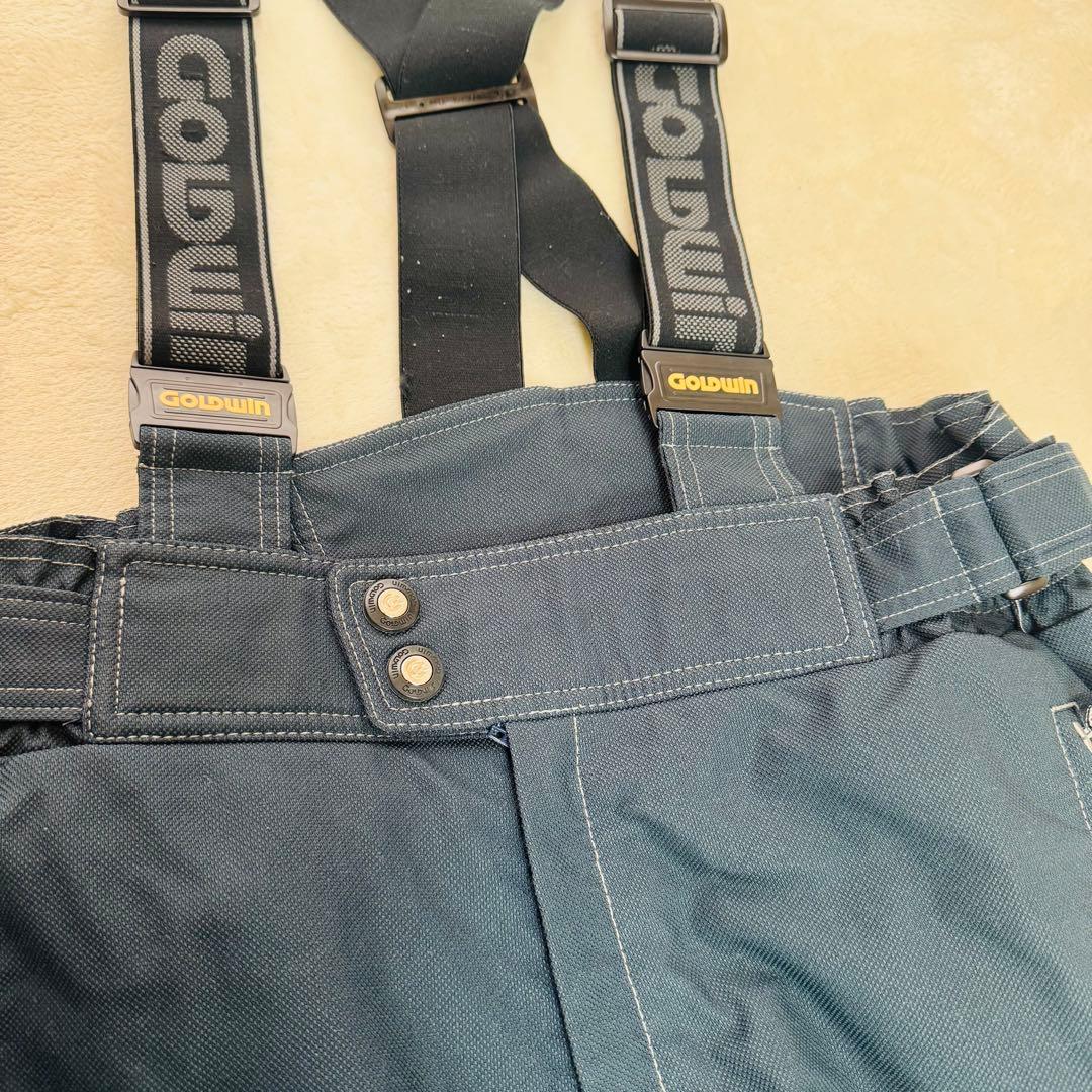 ゴールドウイン　スキーウェア　紺黄色　L 男性用　手袋プレゼント