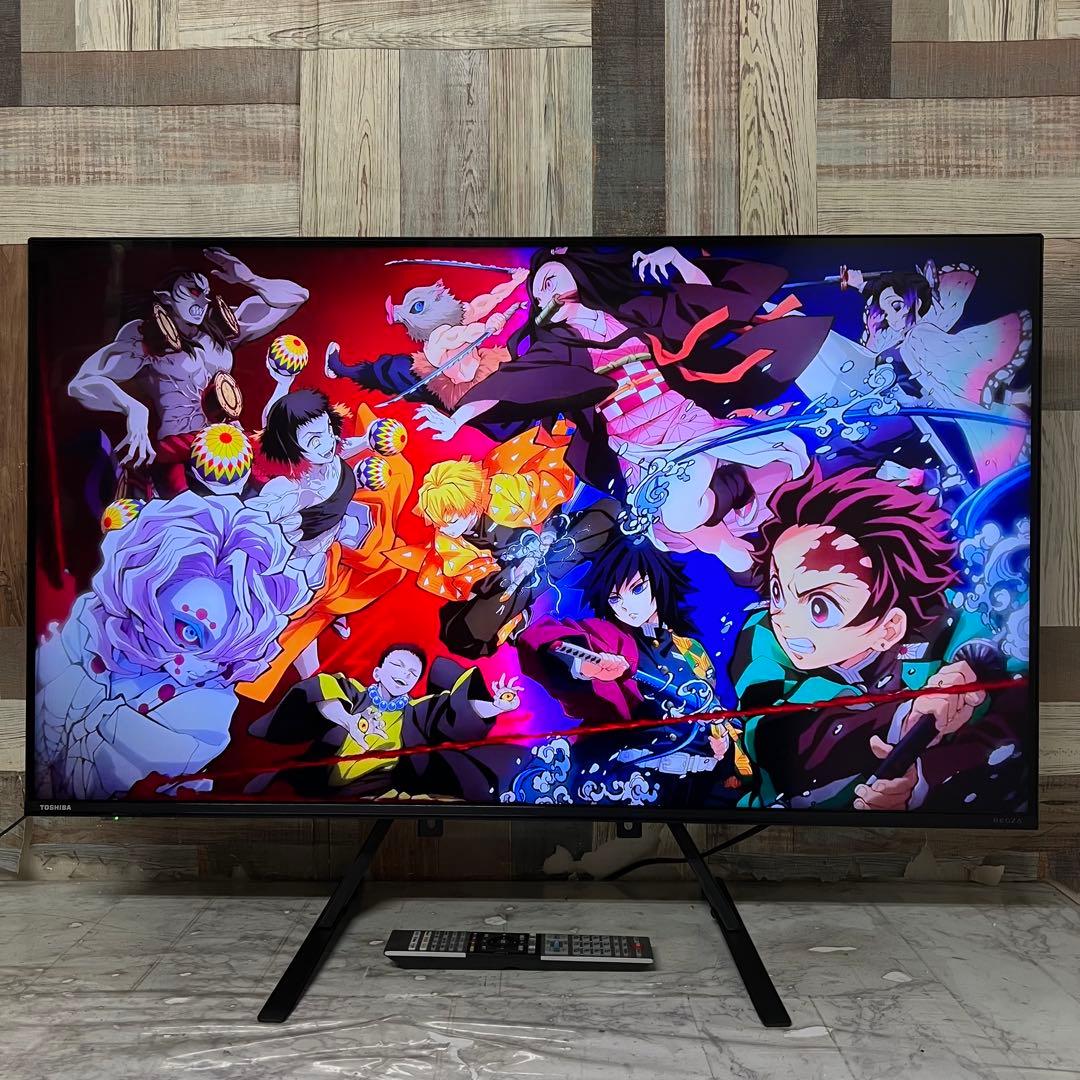 リクエスト価格❣️東芝 43V型4Kチューナー内蔵液晶テレビネット動画アプリ多数