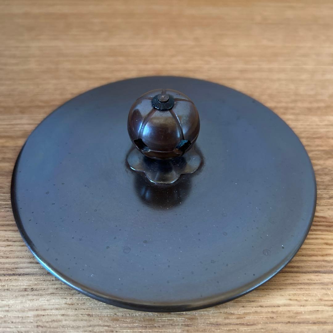 浜松地紋　鶴首釜　釜師　行弘　茶道具